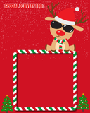 Jumbo Treat Card (Christmas Theme)