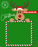 Jumbo Treat Card (Christmas Theme)